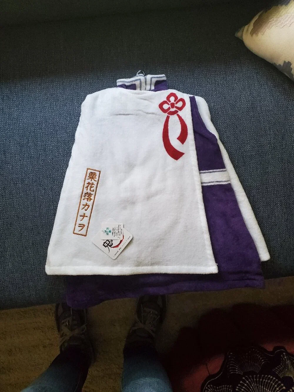 Demon Slayer: Kimetsu no Yaibo-Kanao Tsuyri Costume Towel NWT